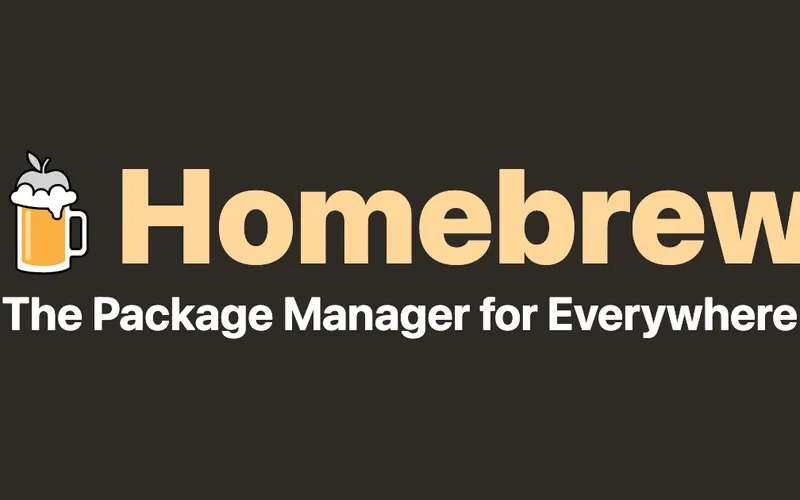 Screenshot of the Homebrew website