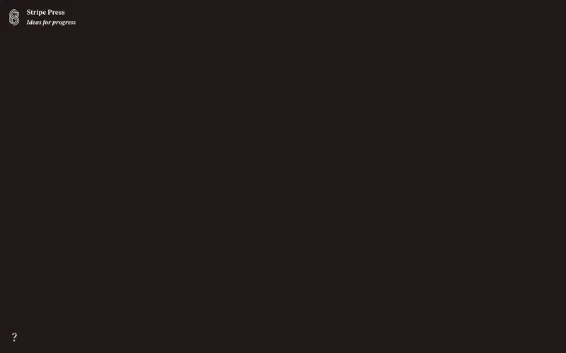 Screenshot of the Stripe Press website